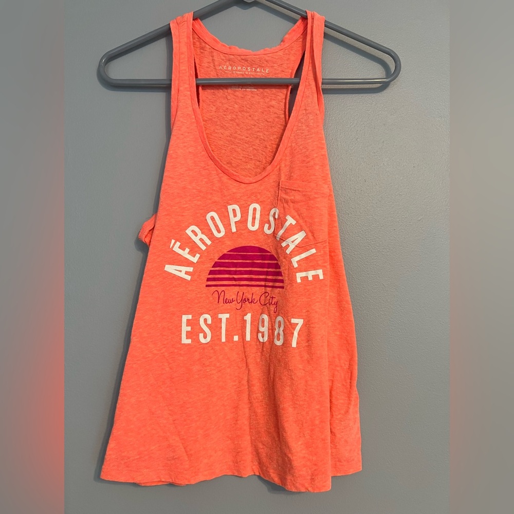 Aéropostale Coral Tank Top